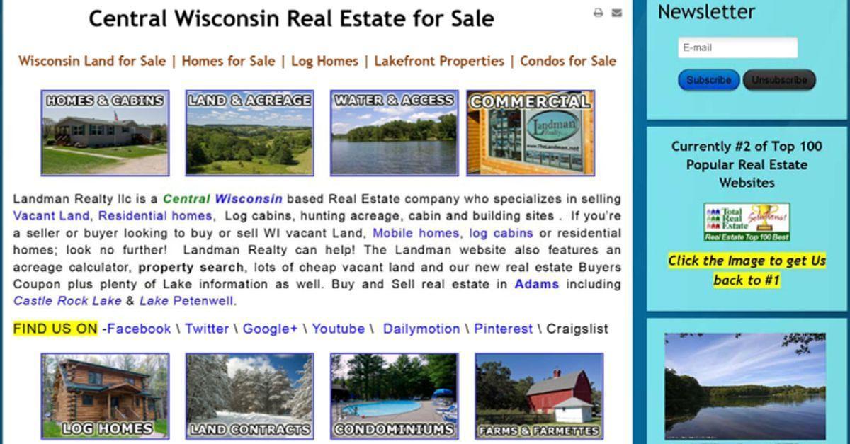 Central WI Real Estate - Wisconsin Land for Sale